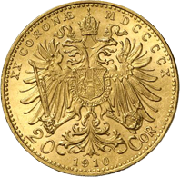 20 koruna 1916