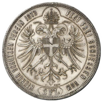 2 zlatník - pamětní na střelecké závody ve Vídni 1873