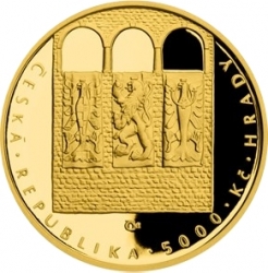 2017 - 5000 kč. Hrad Bouzov PROOF