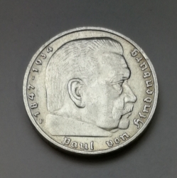 5 Reichsmark 1936 F (Říšská 5 marka) h36f03