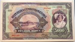 5000 Kč 1920