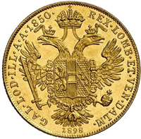 Dukát - pamětní na 50 let vlády 1848 A