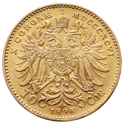 10 koruna 1896
