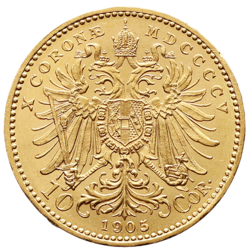 10 koruna 1905
