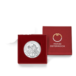 Wiener Philharmoniker 1 Oz. v dárkové krabičce (31,1 g./Stříbro 999/1000)