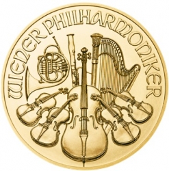 Wiener Philharmoniker 1 Oz. 2022 (31,1 g./Zlato 999/1000)