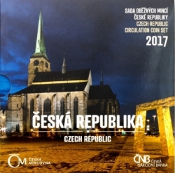 Sada oběžných mincí 2017 Česká republika