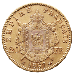 20 Frank 1867 A