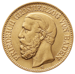 10 Mark 1876 G - Friedrich