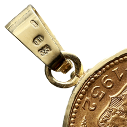 Zlatý medailonek 10 Gulden 1932