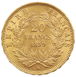 20 Frank 1859 A