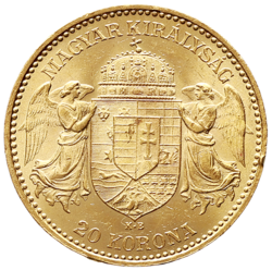 20 koruna 1896