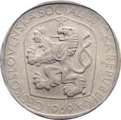 3 koruna 1965