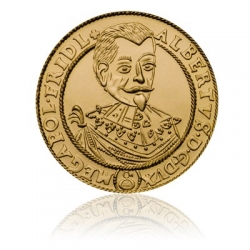 Replika dukátu Albrechta z Valdštejna (Au.986 / 3,49g.)