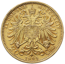 20 koruna 1894