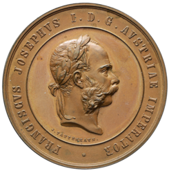Bronzová medaile Náhrada státu za hospodářské zásluhy 40 mm. - původní etue