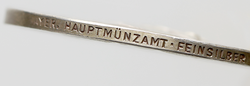 Stříbrná medaile Franz Peter Schubert 1928, 36 mm. 