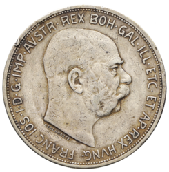 5 koruna 1909 (Schwartz)