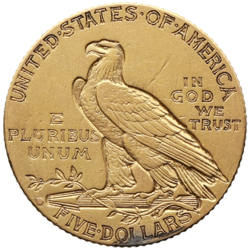 5 Dollar 1914 Indian Head 