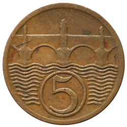  5 haléř 1930