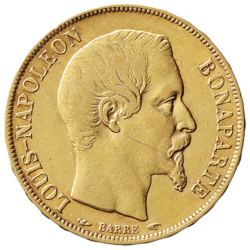 Francie - 20 Frank 1852 A 