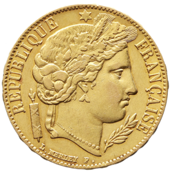 Francie - 20 Frank 1851 A 