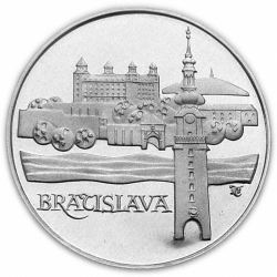 50 Kčs městská památková rezervace Bratislava - 1986