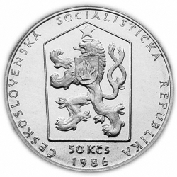 50 Kčs městská památková rezervace Praha - 1986