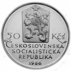 50 Kčs městská památková rezervace Telč - 1986