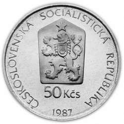 50 Kčs Zachování chovu koně Převalského v ZOO Praha - 1987