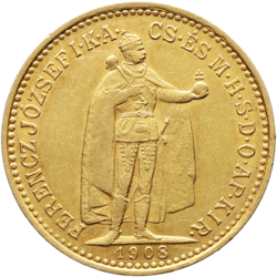 10 koruna 1908
