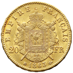 20 Frank 1863