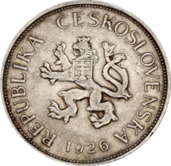 5 koruna 1925