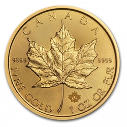 50 Dollars - Maple Leaf 2015  1 Oz. 2015 (31,1 g./Zlato 999/1000)