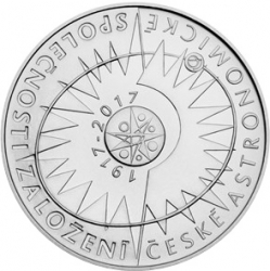 2017 - 200 kč, 100. výročí - Založení České astronomické společnosti B.K