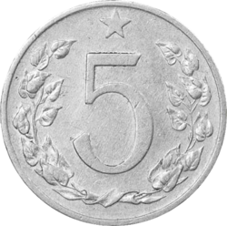 5 haléř 1953