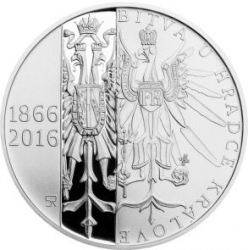 2016 - 200 kč, 150. výročí - Bitva u Hradce Králové PROOF