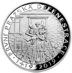 2019 - 200 kč, 600. výročí - První pražská defenestrace PROOF