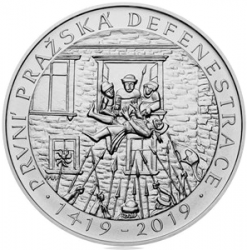 2019 - 200 kč, 600. výročí - První pražská defenestrace B.K