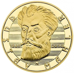 Zlatá medaile Gustav Mahler provedení PROOF