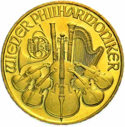 Wiener Philharmoniker 1/4 Oz. 1989 (7,77 g./Zlato 999/1000)