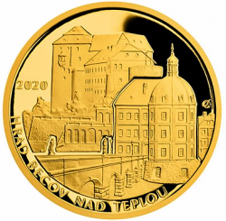 2020 - 5000 kč. Hrad Bečov nad Teplou PROOF (15,55 g./Zlato 999,9/1000) 