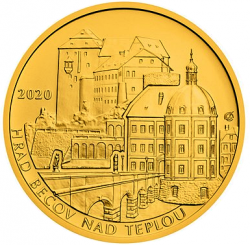 2020 - 5000 kč. Hrad Bečov nad Teplou B.K (15,55 g./Zlato 999,9/1000) 