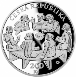 2020 - 200 kč, 600. výročí - Vydání čtyř pražských artikul PROOF