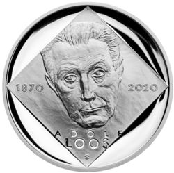 2020 - 200 kč, 150. výročí - Adolf Loos PROOF