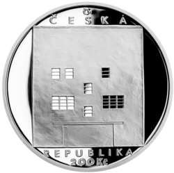 2020 - 200 kč, 150. výročí - Adolf Loos PROOF