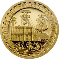 Ševčinský důl Příbram – Březové Hory  2007 PROOF (7,78 g./Zlato 999,9/1000)