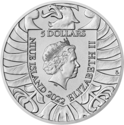 Stříbrná dvouuncová investiční mince Český lev 2022 číslovaná, PROOF (62,2 g./Stříbro 999/1000) 