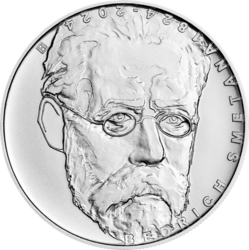 Bedřich Smetana B.K, 200 Kč.