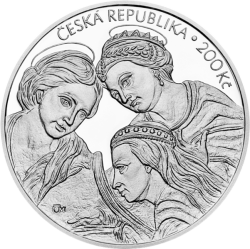 Karel Škréta PROOF, 200 Kč.